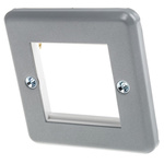 MK Electric Grey 1 Gang Light Switch Cover