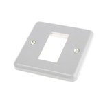 MK Electric White 1 Gang Light Switch Cover
