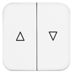 Busch Jaeger - ABB White Light Switch Cover