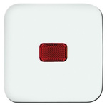 Busch Jaeger - ABB White 1 Gang Light Switch Cover
