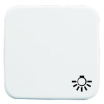 Busch Jaeger - ABB White Light Switch Cover