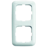 Busch Jaeger - ABB White 2 Gang Frame