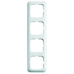 Busch Jaeger - ABB White 4 Gang Frame
