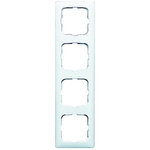 Busch Jaeger - ABB White 4 Gang Frame