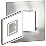 Legrand Silver 1 Gang Light Switch Cover