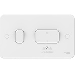 Schneider Electric White Lisse Fan Isolator Switch, 230V, IP20