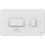 Schneider Electric White Lisse Fan Isolator Switch, 230V, IP20