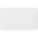 Schneider Electric White 2 Gang Blanking Plate