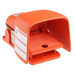 RS PRO Momentary Foot Switch - Aluminium Case Material, DP-CO, 3 A @ 240 V ac, 6 A @ 125 V ac Contact Current, 240V