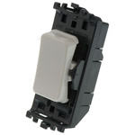 MK Electric 1 Way Black Switch Insert Module 20A, Grid Plus Series