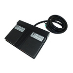RS PRO Light Duty Momentary Foot Switch - Steel Case Material, DPST, 15 A Contact Current, 250V Contact Voltage