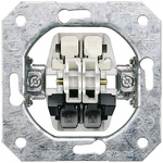 Siemens Rocker Light Switch, 2 Way, 2 Gang, Delta