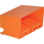 Schneider Electric Industrial Duty Momentary On-Off Foot Switch - Metal Case Material, 2NC+2NO, 3 A, 270 mA Contact