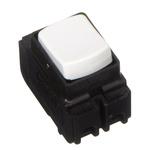 Contactum 1 Way White Switch Insert Module 10A, Alfanar Series