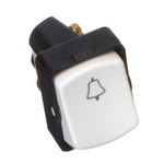 Contactum 1 Way White Switch Insert Module 10A, Alfanar Series