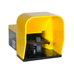 Lovato Foot Switch Momentary Foot Switch - Plastic Case Material, SPDT, 10 A Contact Current, 600V Contact Voltage