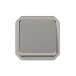 Legrand Grey Push Button Light Switch, 1 Way