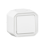 Legrand Black Push Button Light Switch, 1 Way