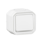 Legrand Black Push Button Light Switch, 1 Way