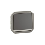 Legrand Grey Push Button Light Switch, 1 Way