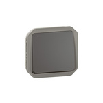 Legrand Grey Push Button Light Switch, 1 Way