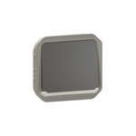 Legrand Grey Push Button Light Switch, 1 Way