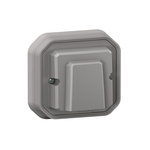 Legrand Grey Push Button Light Switch, 1 Way