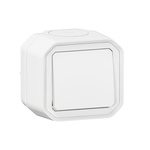 Legrand Black Push Button Light Switch, 1 Way