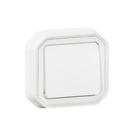 Legrand Black Push Button Light Switch, 1 Way