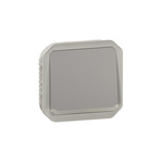 Legrand Grey Push Button Light Switch, 1 Way