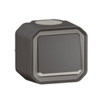 Legrand Grey Push Button Light Switch, 1 Way