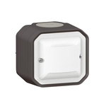 Legrand Grey Push Button Light Switch, 1 Way