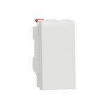 Schneider Electric White Push Button Light Switch, 1 Way, NU3