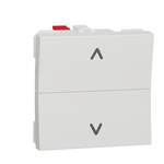 Schneider Electric White Push Button Light Switch, 1 Way, NU3