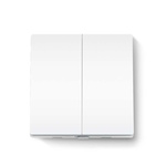 TP-Link White Smart Light Switch, 1 Way, 2 Gang, Tapo S220