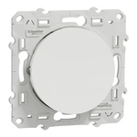 2 Way White Switch Mechanism 10A, Odace Series