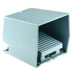 Schneider Electric Industrial Duty Momentary On-Off Foot Switch - Metal Case Material, 2NO/2NC, 270 mA @ 250 V dc, 3 A