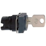 Schneider Electric Harmony XB6 2-position Key Switch Head, Latching, 16mm Cutout
