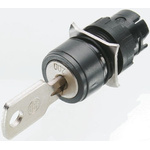 Schneider Electric Harmony XB6 2-position Key Switch Head, Latching, 16mm Cutout