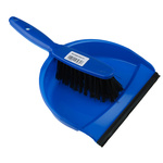 RS PRO Blue Dustpan & Brush for Dust with brush included