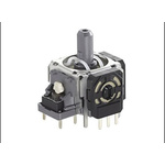 Alps Alpine 2-Axis Joystick Switch Lever, Momentary