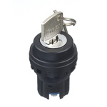 Idec HW 2-position Key Switch Head, Latching, 22mm Cutout
