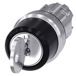 Siemens SIRIUS ACT 3-position Key Switch Head, Latching, 22mm Cutout