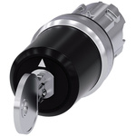 Siemens SIRIUS ACT 3-position Key Switch Head, Momentary, 22mm Cutout