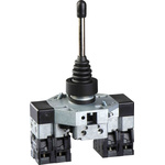 Schneider Electric 2-Axis Joystick Switch Round, IP66 240V