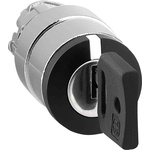 Schneider Electric ZB4 1-position Key Switch Head, Stay Put, 22mm Cutout
