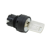 Idec YW1K 2-position Key Switch Head, Illuminated