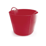 40L LLDPE Red Trug With Handle