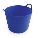 20L LLDPE Blue Trug With Handle