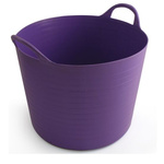 20L LLDPE Purple Trug With Handle